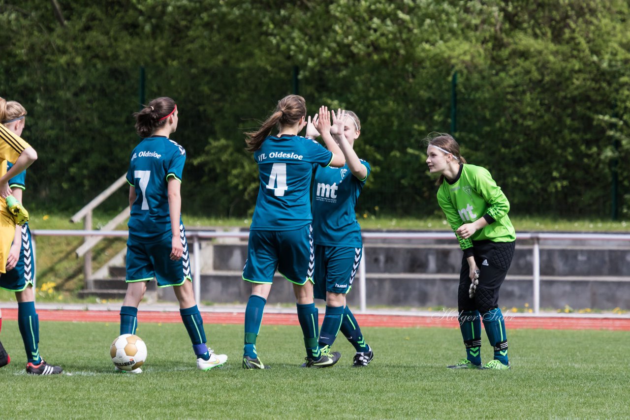 Bild 421 - B-Juniorinnen VfL Oldesloe - JSG Sdtondern : Ergebnis: 2:0